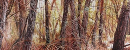 Öl auf Leinwand, 280 x 110 cm, zweiteilig Öl auf Leinwand, 280 x 110 cm, zweiteilig