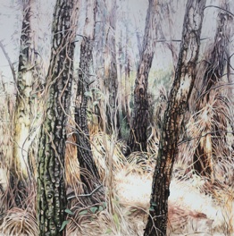 Huile sur toile, 150 x 150 cm Huile sur toile, 150 x 150 cm