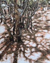 Huile sur toile, 92 x 73 cm