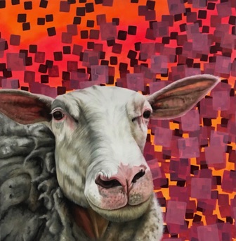 Oil on canvas, 100 x 100 cm, 2021 Oil on canvas, 100 x 100 cm, 2021