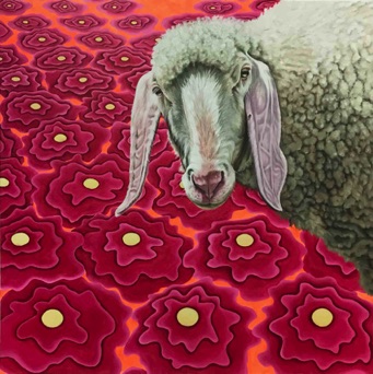 Oil on canvas, 100 x 100 cm, 2023 Oil on canvas, 100 x 100 cm, 2023