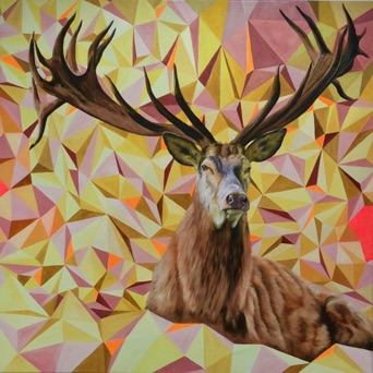 Oil on canvas, 100 x 100 cm, 2021 Oil on canvas, 100 x 100 cm, 2021