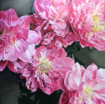 Oil on canvas, 150 x 150 cm, 2023 Oil on canvas, 150 x 150 cm, 2023