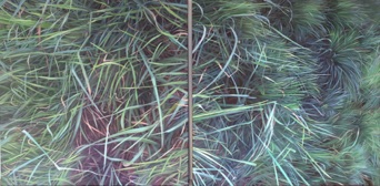 Oil on canvas, two-part, 100 x 200 cm, 2022 Oil on canvas, two-part, 100 x 200 cm, 2022