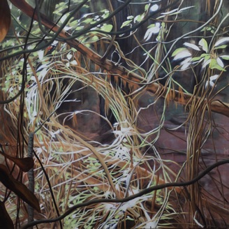 Oil on canvas, 100 x 100 cm, 2018 Oil on canvas, 100 x 100 cm, 2018