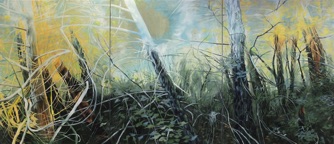 Oil on canvas, Three-part, 270 x 116 cm, 2019 Oil on canvas, Three-part, 270 x 116 cm, 2019