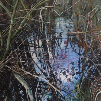 Oil on canvas, 100 x 100 cm, 2019 Oil on canvas, 100 x 100 cm, 2019