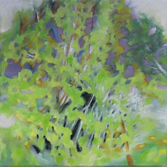 Oil on canvas, 40 x 40 cm, 2019 Oil on canvas, 40 x 40 cm, 2019