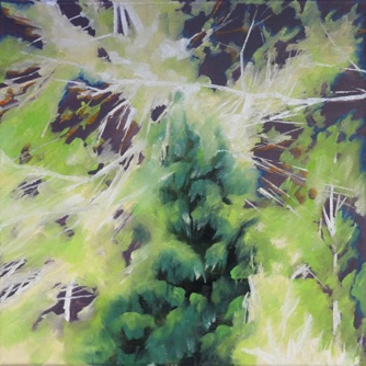 Oil on canvas, 40 x 40 cm, 2019 Oil on canvas, 40 x 40 cm, 2019