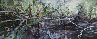 Oil on canvas, Three-part, 240 x 100 cm,
2019 Oil on canvas, Three-part, 240 x 100 cm,
2019
