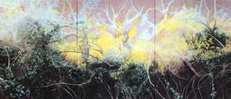 Oil on canvas, Three-part, 270 x 116 cm, 2019 Oil on canvas, Three-part, 270 x 116 cm, 2019