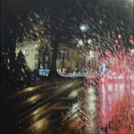 Oil on canvas, 40 x 40 cm, 2018 Oil on canvas, 40 x 40 cm, 2018