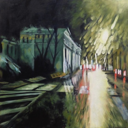 Oil on canvas, 40 x 40 cm, 2018 Oil on canvas, 40 x 40 cm, 2018