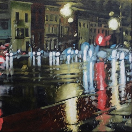 Oil on canvas, 40 x 40 cm, 2018 Oil on canvas, 40 x 40 cm, 2018