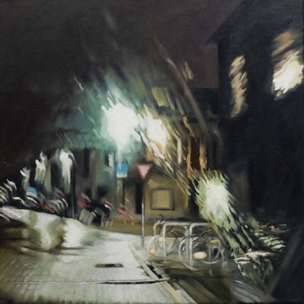 Oil on canvas, 40 x 40 cm, 2018 Oil on canvas, 40 x 40 cm, 2018