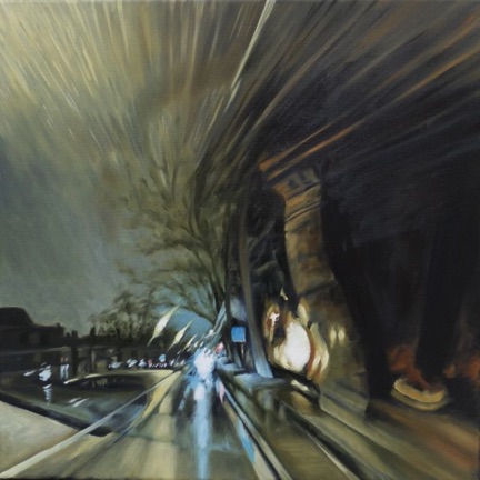 Oil on canvas, 40 x 40 cm, 2018 Oil on canvas, 40 x 40 cm, 2018