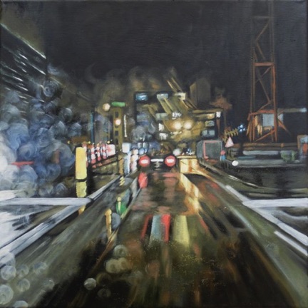 Oil on canvas, 40 x 40 cm, 2018 Oil on canvas, 40 x 40 cm, 2018