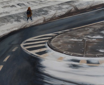 Oil on canvas, 38 x 46 cm, 2018 Oil on canvas, 38 x 46 cm, 2018
